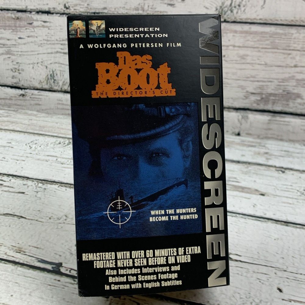 Das Boot - The Directors Cut (2 - VHS, 1997, Directors Cut Widescreen)